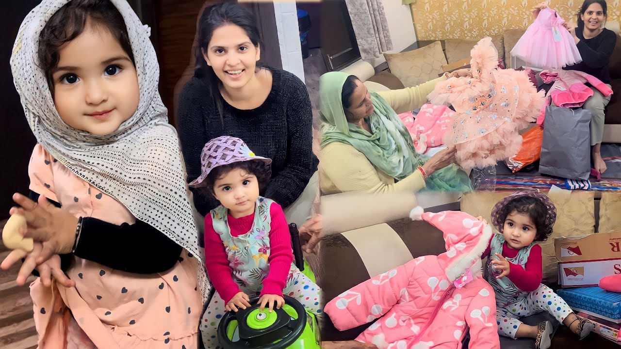 Nia Roti Nia 😍 Roti Banana sikh gayi | Birthday 🥳 Par Kya gifts 🎁 Mile 😱 ...