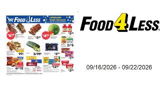 Food 4 Less Weekly Ad - 09/16/2026 - 09/22/2026