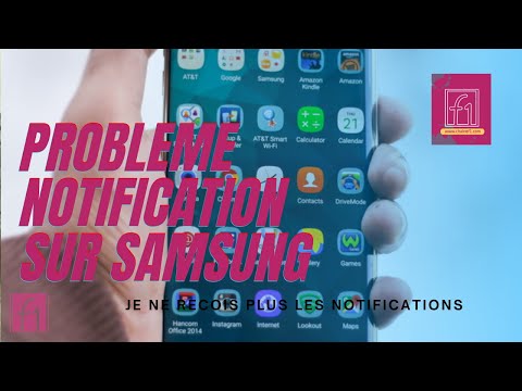 problème notification sur Samsung