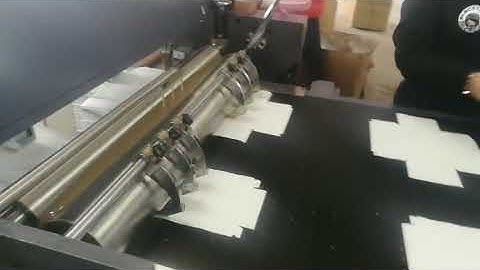 FD-ASJ800 Gluing machine with two feeders