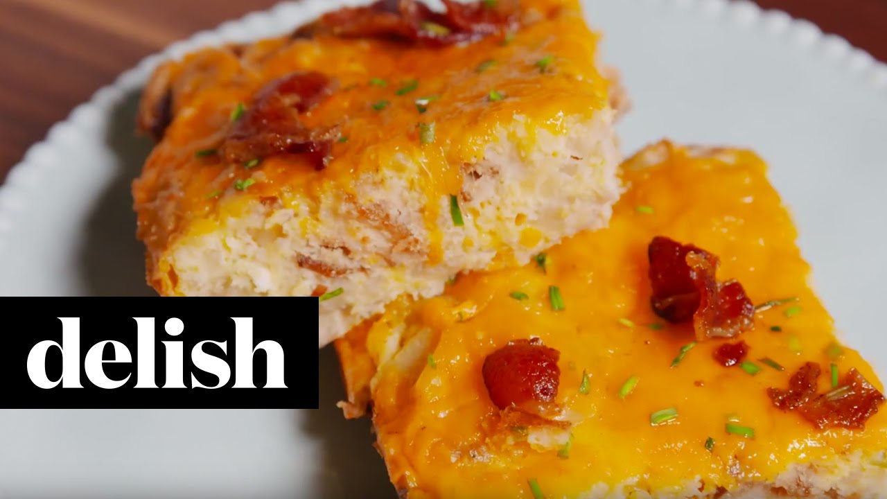 Cheddar Hash Brown Casserole | Delish - YouTube