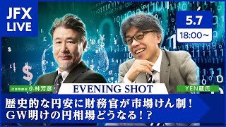 【FX｜相場分析】経団連十倉会長の発言で円高？市場がロングだった？訳わからない行ってこいで市場も混乱。 2024/5/7（火）