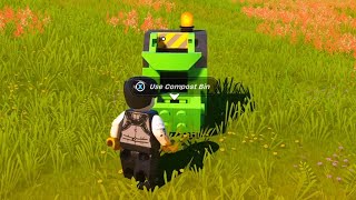 How to Unlock & Create a Compost Bin in LEGO Fortnite