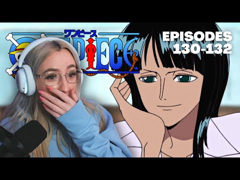 ROBIN JOINS THE STRAW HATS! // One Piece Episode 130 REACTION - Anime  Reaction 