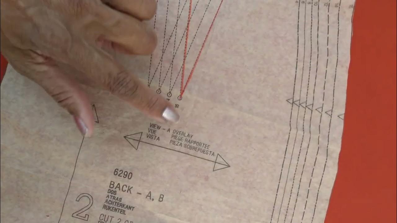 Understanding Sewing Grain Lines YouTube