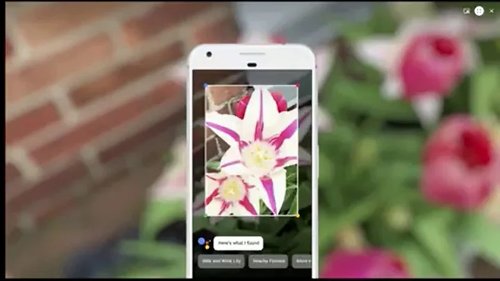 Launch of Google Lens by Sudnar Pichai, CEO Google