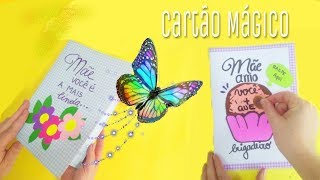 Diy Dia Das Mãescartões Cm Trolagem De Amor Borboleta De Papel Que Voa E Raspadinha Com Mensagem