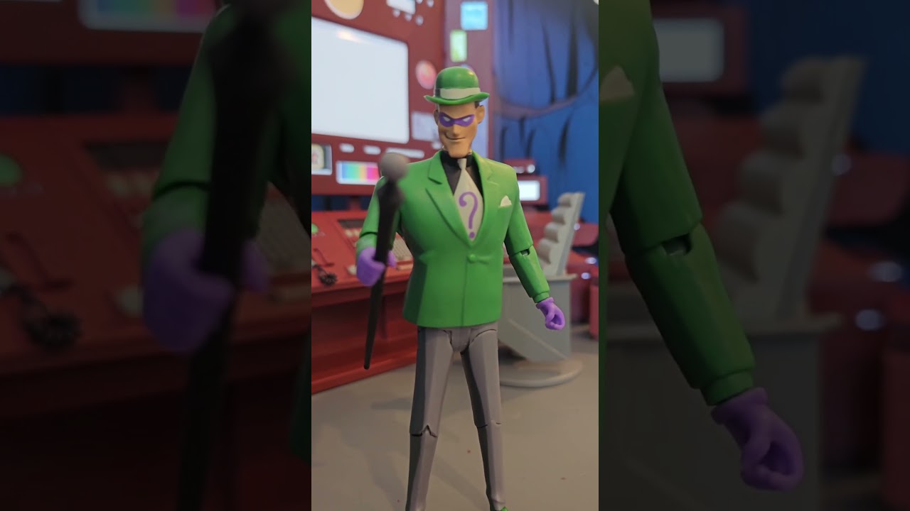 Here's a quick look at the @mcfarlane_toys_official BTAS The Riddler.