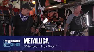 Metallica “Wherever I May Roam” Live on the Stern Show Resimi