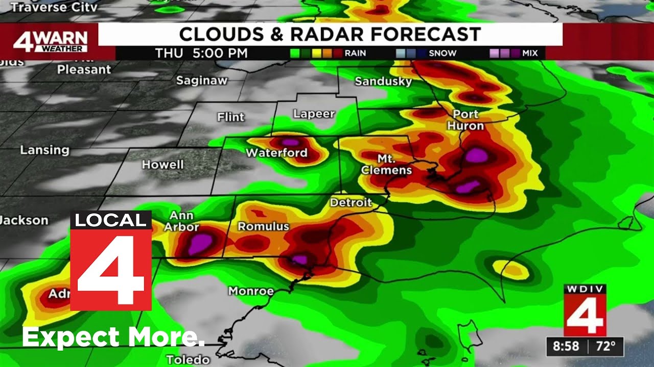 Metro Detroit weather forecast for July 20, 2023 -- 9 a.m. update - YouTube