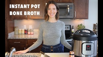 GUT HEALING INSTANT POT BONE BROTH RECIPE