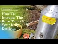 How To Increase The Burn Time On Your Kelly Kettle Trekker Biomass Rocket Stove