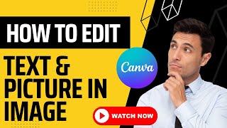 How to edit text  or picture of any image | use Canva for best & easy result | Best Video in Urdu screenshot 3