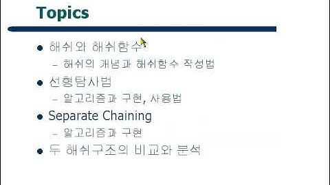 16.0 해쉬(Hash) - 시작