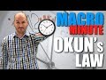 Macro Minute — Okun  39 s Law