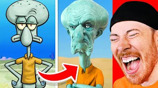 CARTOON Characters in REAL Life!