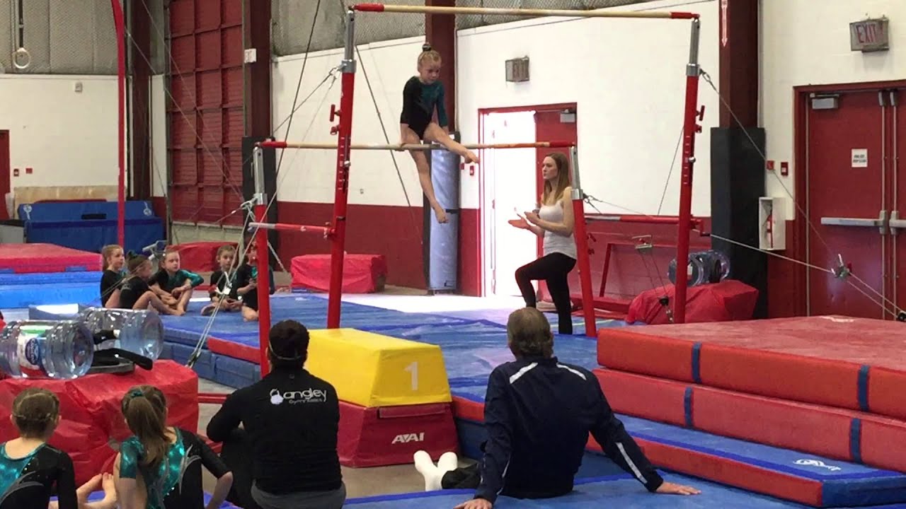 JO level 2 bar routine 03/15 YouTube