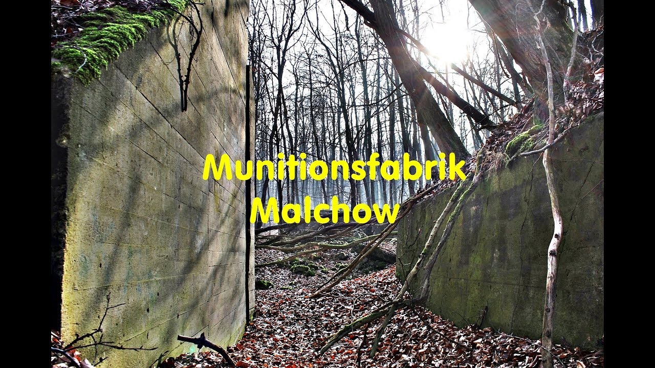 Lost Places//Munitionsfabrik Malchow//Bunkerruinen//Teil 1v.3