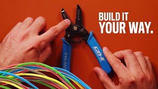 how to use wires to customize your circuits.