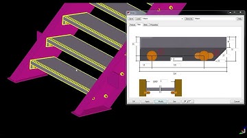 Tekla structures open API - Stair treads