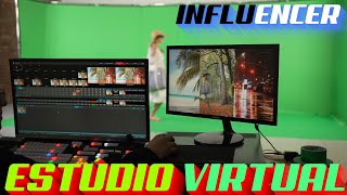 ESTÚDIO VIRTUAL ✅COM OBS STUDIO E UNREAL 5 PARA ?INFLUENCER DIGITAL unrealengine5