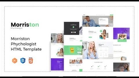 Morriston - Psychologist & Counseling HTML Template | Themeforest Templates