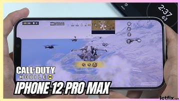 iPhone 12 Pro Max test game Call of Duty Mobile 2025 | Apple A14 Bionic