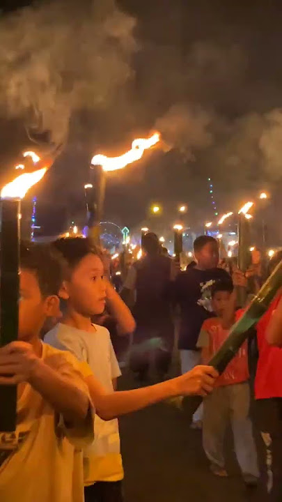 Takbir Keliling Pawai Obor Desa Pangkal Buluh #pawai #shorts #viral #fyp