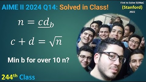 AIME 2024 Q14 – Must-Know for AIME 2025, USA(J)MO & AMC 10/12!