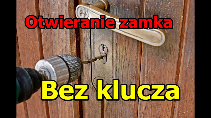 Jak rozwiercić zamek wkładkę w drzwiach, awaryjne otwieranie drzwi  bez klucza How to drill a lock