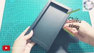 CÁCH LÀM KHUNG ẢNH BẰNG GIẤY - CÁCH 1 - Lina Thy Handmade screenshot 5