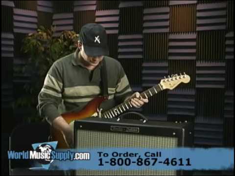 Fender Hot Rod Deluxe Electric Guitar Amp Demo