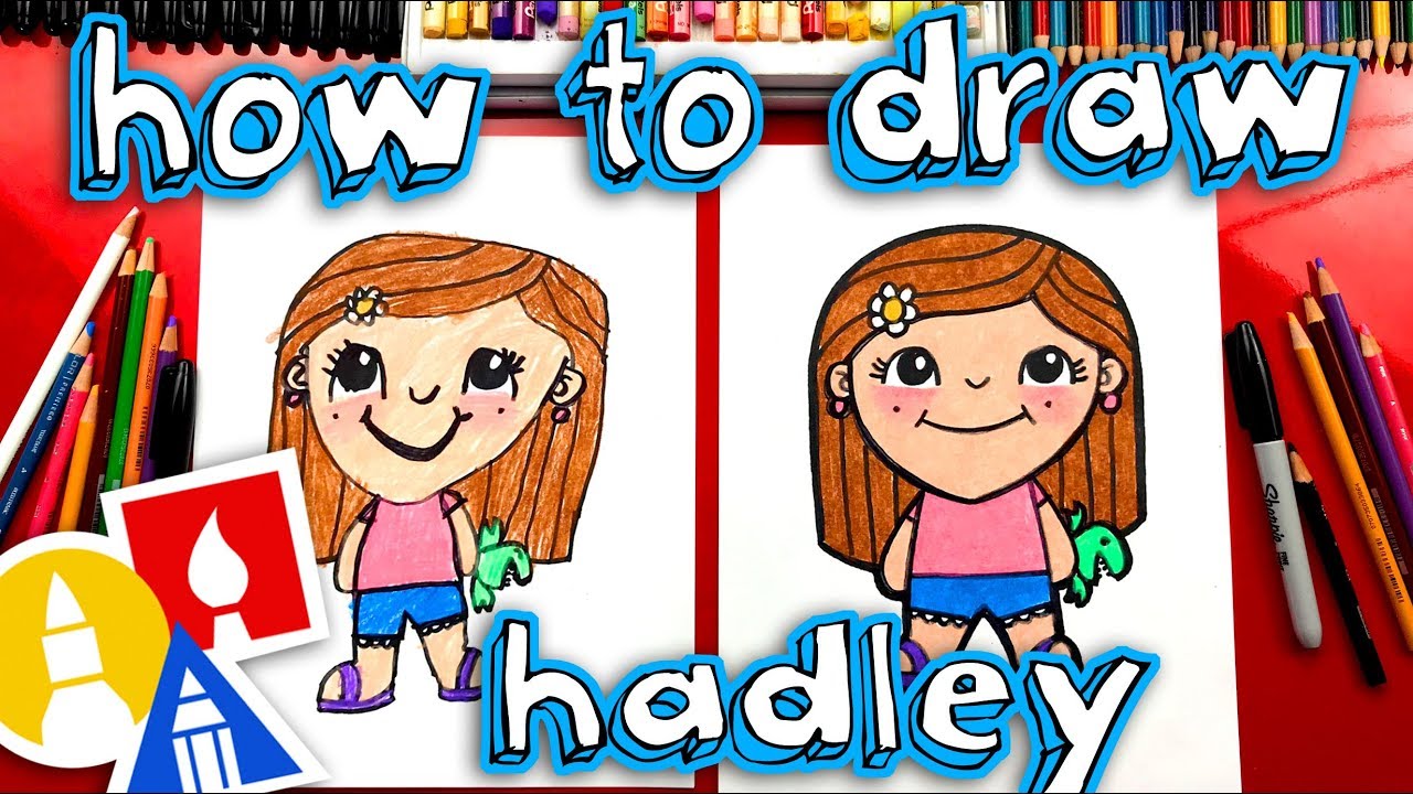 How To Draw Hadley From Art For Kids Hub 