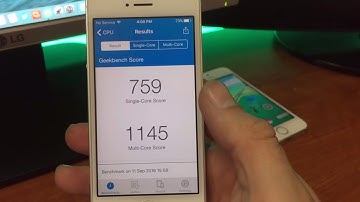 iPhone 5 iOS 10.0.1 Performance Test
