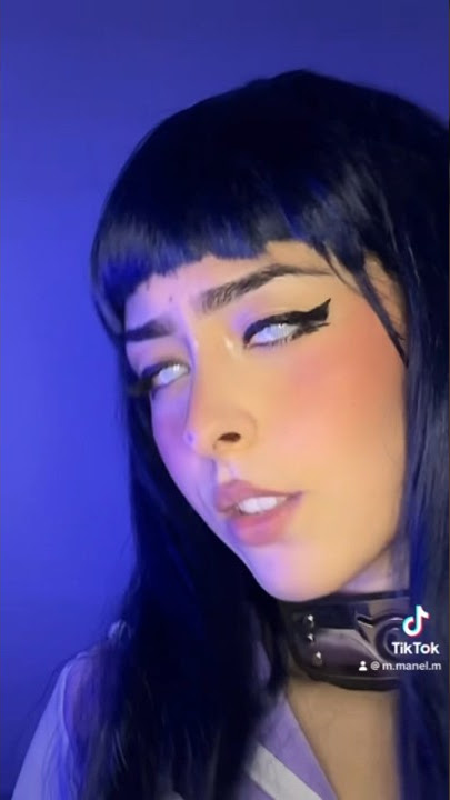 Do you like Hinata ?👉🏼👈🏼 Instagram: m.manel.m #anime #makeup #cosplay #hinata #naruto