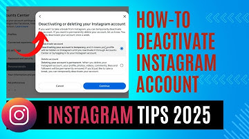 How To Deactivate Instagram Account On PC 2025 | Temporarily Disable Instagram