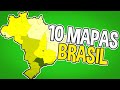 10 MAPAS DO BRASIL QUE VÃO MUDAR SUA PERCEPÇÃO