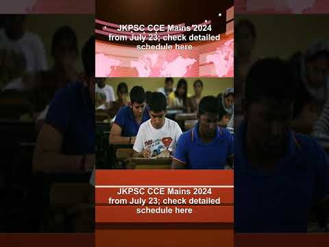 JKPSC CCE Mains