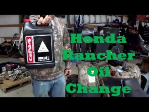 oil-change-–-honda-rancher-420