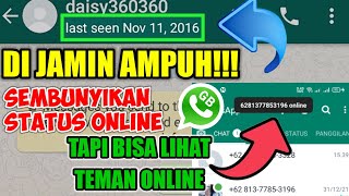 WOW!!! CARA MENYEMBUNYIKAN STATUS ONLINE TAPI BISA LIHAT YANG SEDANG ONLINE DI GB WHATSAPP