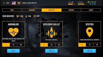 Sniper Arena Tutorial 4: Boosters