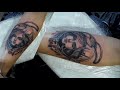 Космодевочка \ space girl tattoo \ Тату в Донецке