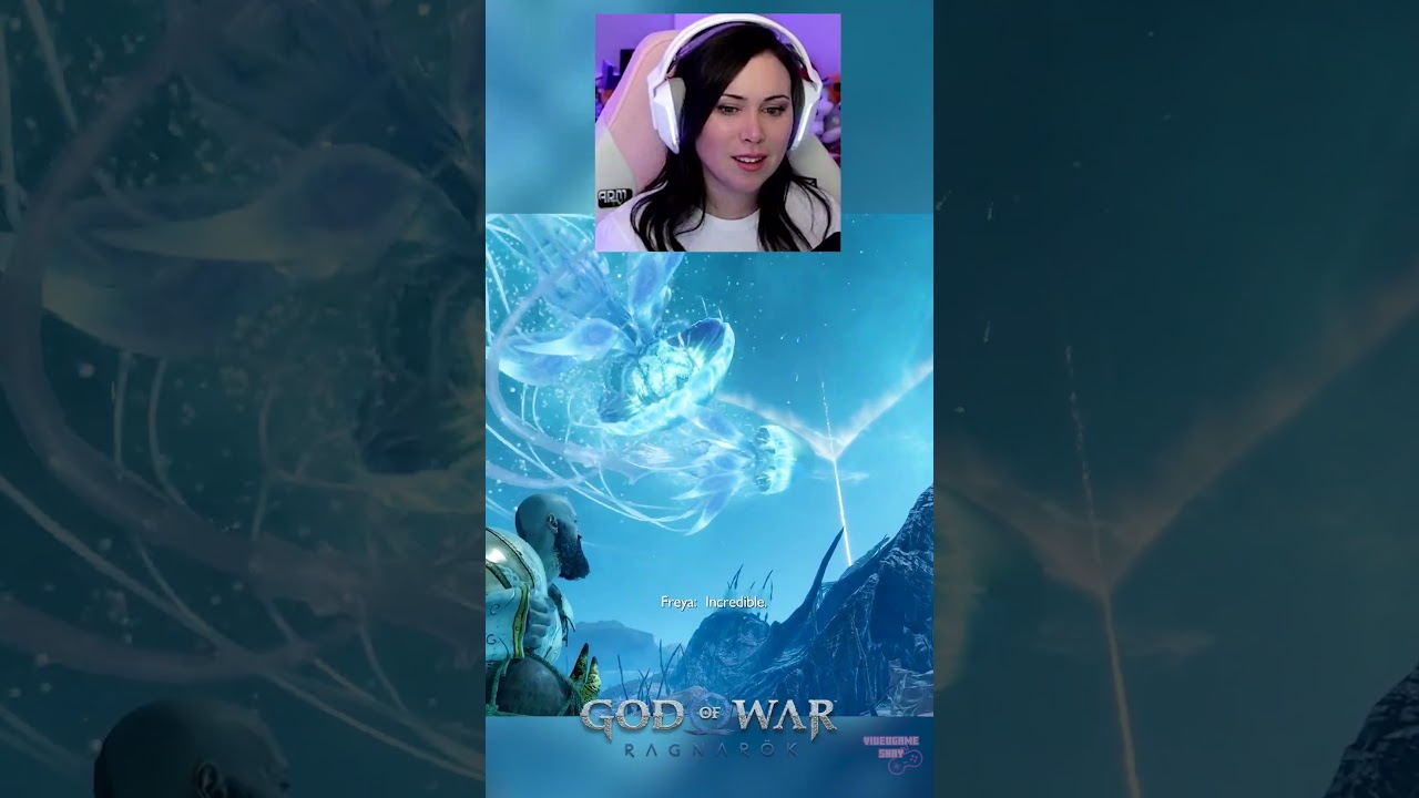A moment between two broken parents in God of War Ragnarok 🥹 #gow #reaction