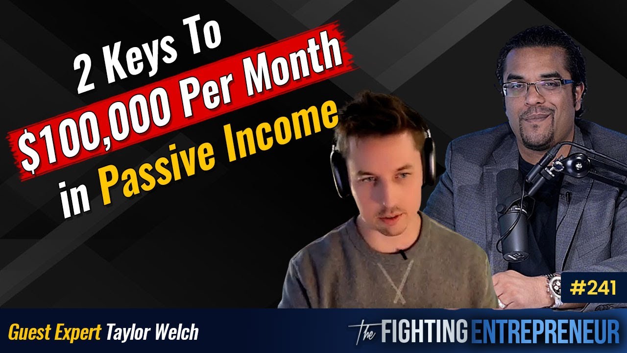 How To Generate $100,000/Month In Passive Income - YouTube