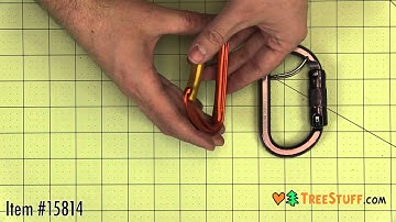 Petzl Spirit Bent Gate Carabiner - TreeStuff.com 360 View