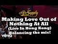 Air Supply - Making Love Out of Nothing At All (Live In HK) - Balancing the mic!
