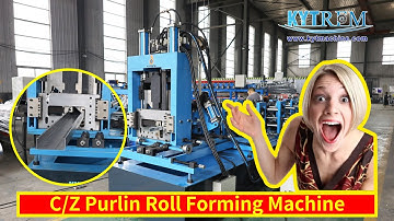 CZ purlin roll forming machine quickly change cz interchangeable