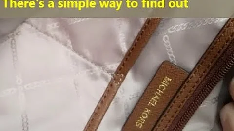 How to spot original Michael Kors bags' manufacture date