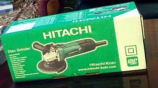 New Hitachi G13Ss Ушм (Болгарка.японка) Тест+Отрезные Диски Hd
