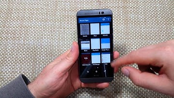 HTC One M9 How to stop your Recent or Open Background Running Apps